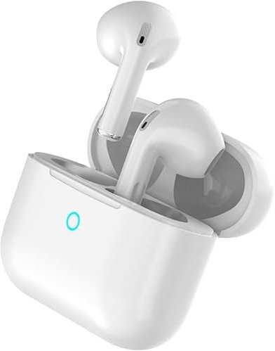 Bluetooth-Kopfhörer, Air Buds Pods Bluetooth 5.3, in Ear, kabellose Kopfhörer mit HD HiFi Stereo Mikrofone und Touch-Steuerung, ipx7 wasserdicht, Kopfhörer für IOS/Android/AirPod/Samsung/Huawei