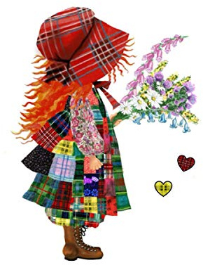 Polly Notebook by Scottish Illustrator Penny Silver - 6 x 9 inches - 100 wide lined pages (Scottish Notebooks)