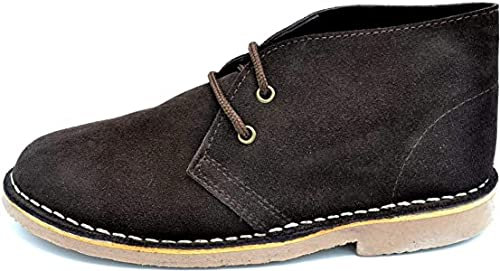 Stivale da piscina, unisex, in pelle di serpente, colore marrone, marrone, 44 EU