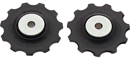 SHIMANO Derailleur - M5120 Tension & Guide Pulley Set, Black, Aluminum, Braze-On Mount, 26T