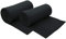 Betz 2 Stück Fleecedecke Kuscheldecke Wohndecke in Größe 130x170 cm Qualität 180 g/m² Farbe schwarz