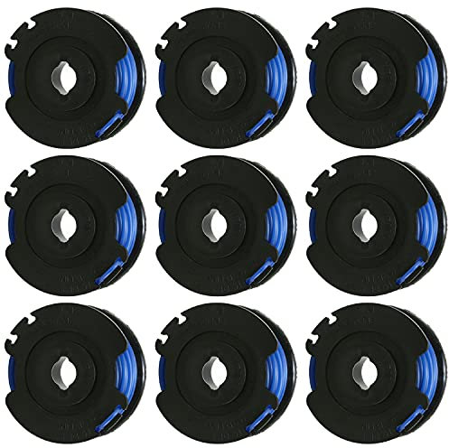 Chuancheng Lot de 9 bobines de fil pour débroussailleuse Bosch Art 23 SL ART26SL ART23SL 00062