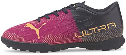 PUMA Scarpe da Calcio Unisex per Bambini Ultra 4.4 TT Jr, Festival Fucsia Neon Citrus Notte Parigina, 5 UK
