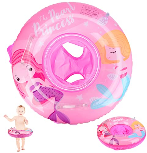 SWPEED Baby-Schwimmkörper 2024, kostenloser aufblasbarer Ring hilft dem Baby, Schwimmen und Treten zu Lernen, für Kinder im Alter von 3–72 Monaten