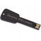 Clef USB Noire gravée Texte – Clef Originale avec Personnalisation Texte Dessus – Clef USB 8Go Design avec Gravure au Choix