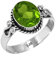 Jeweloporium Grün Peridot-Quarz 925 Silber Ringe für Damen Stein Cocktail Silber Ringe Größe 56(17.8) Valentinstag - Geschenk viktorianisch Schmuck
