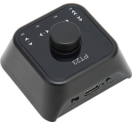 Bluetooth-Fußpedal Zum Umblättern von Seiten, 73 Stunden Dauerbetrieb Unterstützung Mehrerer Plattformen Praktische 4 Modi Zum Umblättern von Seiten Fußpedal Zum Umblättern von Seiten (Schwarz)