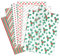 Larcenciel Papel Seda para Envolver Navidad, 60 Hojas Papel de Seda Clásico Rojo y Verde para Bolsas Regalo, Papel de Regalo Árbol de Navidad Mate para Vacaciones, Decoración de Fiestas, DIY, 50x35cm