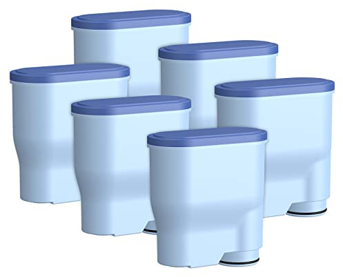 GLACIER FRESH Wasserfilter für Philips® AquaClean® CA6903/10、CA6903/22、CA6707/20,Kompatibel mit Saeco®und Philips® Kaffeevollautomat Aquaclean®Wasserfilter,Kalkfilter,IAPMO R&T Zertifiziert (6 Stück)