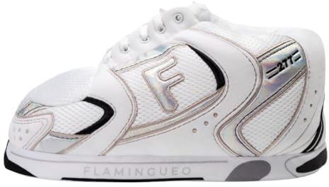 Flamingueo Hausschuhe - Sneaker Hausschuhe, Damen Pantoffeln, Hausschuhe Herren Lustig, Unisex, Slippers Women, Plüsch Hausschuhe, Eine Größe