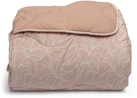 Foppapedretti Nacht- & Natur-Steppdecke für Doppelbett 2P; Welle Angeln, Bezug 100% Baumwolle, hergestellt in Italien