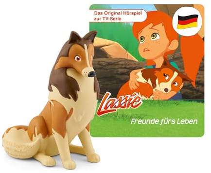 tonies Hörfiguren für Toniebox, Lassie – Freunde fürs Leben, Hörspiel für Kinder ab 4 Jahren, Spielzeit ca. 50 Minuten