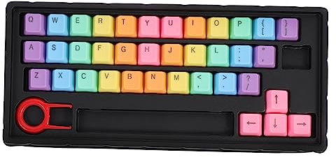 OSALADI Bunte Tastaturtasten Für DIY-Home-Computer Tastenkappen-kit Tastaturzubehör Langlebig Und Abriebfest