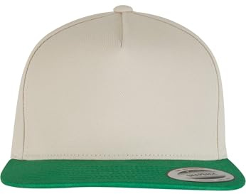 Flexfit Unisex Cap Classic 5 Panel Snapback, Baseballkappe mit Snapback-Verschluss für Damen und Herren, Einheitsgröße