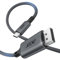 acer Cable USB C a DisplayPort 4K@60Hz, Thunderbolt 3/4 DisplayPort Cable, Carcasa de Aluminio, Compatible con iPhone 15/16 Pro Max, iPad Pro, MacBook Air/Pro, iMac, Surface, Dell XPS, 1 Metros