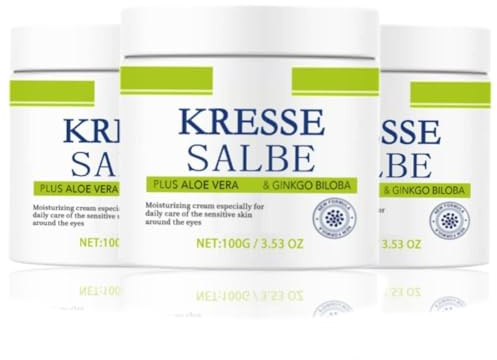 Kressesalbe Plus, Kressesalbe Gegen Altersflecken, Kresse Salbe Gesichtscreme, Pigmentflecken Entferner Gesicht, Aufhellende Creme Gegen Pigmentflecken, Altersflecken Entfernen (3)