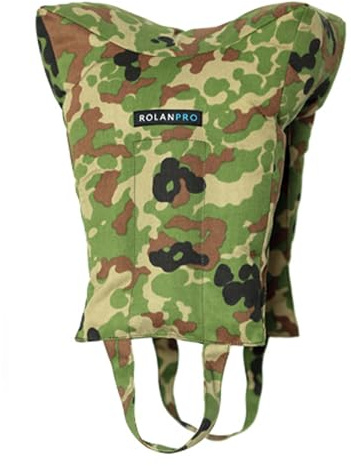 Rolanpro Lens Window Pillow Lens Pillow Photographic Bean Bag(with Openings, Must be self Loading) Empty Bag-#LSBBMC Camo Color