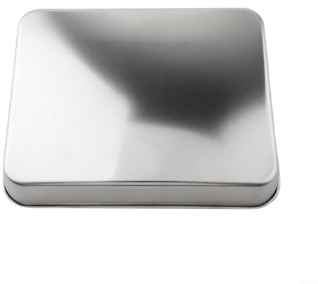 Stainless Steel Baking Pan with Cooling Rack Set | Heavy Duty Oven Tray | for Roasting Meat | Vegetables and Cakes | Rust Proof Dishwasher Safe Bakeware | for Kitchen(26x20x5cm)