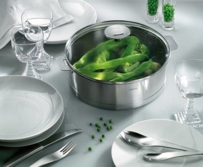 Cristel S22Qlekp Sauteuse 22 Cm Strate Amovible Exceliss + Couvercle Verre