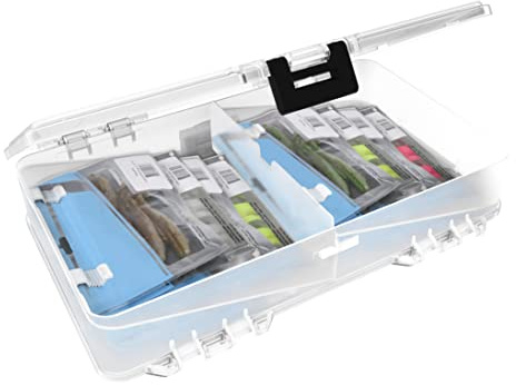 Plano Soft Plastic 3700 StowAway Storage Box, Stowaways, Unisex, Clear