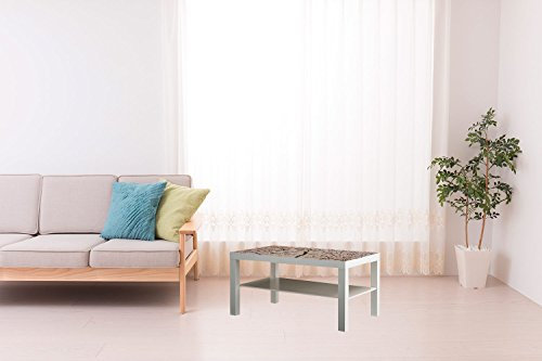 Oedim Tisch Lack personalisierten trockene Erde | Maße 1,18 m x 0,78 m Persönlichen | Vinyl | Forex PVC 5 mm | Polymethylmethacrylat fondeado Elegante Weiß Bedruckt | Aufkleber 1,18 m x 0,78 m