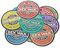 Sex Wax Circular Original Logo 3 Sticker