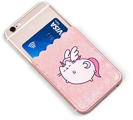 Pusheen Tech Kartenhalter für Smartphones PUSHPKTSP Rosa