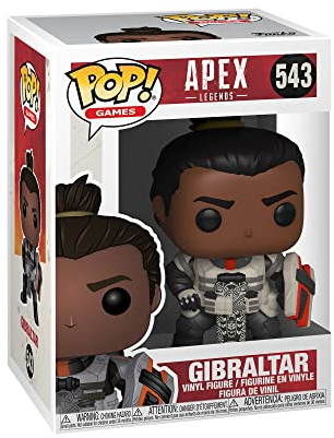 Funko Pop! Games: Apex Legends - Gibraltar - Vinyl-Sammelfigur - Geschenkidee - Offizielle Handelswaren - Spielzeug Für Kinder und Erwachsene - Video Games Fans - Modellfigur Für Sammler und Display