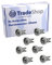 8 rulli per cestello da 25 mm di diametro per Rex TT445E TT450 TT50E TT590 TT60E TT600 TT645E TT6450 TT70E TT790 TT80E TT800 TT90E TT945E TT990