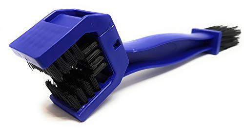 DigitalTech® - Cepillo para la Limpieza de Cadena, piñones, Frenos, Pedales, neumaticos, etc. de Moto, Bicicleta, Quad, UTV