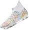 WOWEI Fußballschuhe Herren Fußballschuhe Professionelle High Top Spike Cleats Junge Kinder Fußballspiel Schuhe Outdoor Sport Trainingsschuhe Fussballschuhe Sportschuhe (11 RT, 46EU)