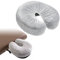 Nizirioo 100pcs Couvre-Visage De Massage, Serviette De Trou De Lit De Massage, Protège Têtière Pour Table De Massage, Tapis De Lit, Oreiller, Serviette Pour Le Visage, Coussin Pour Le Spa, 30 * 30 Cm