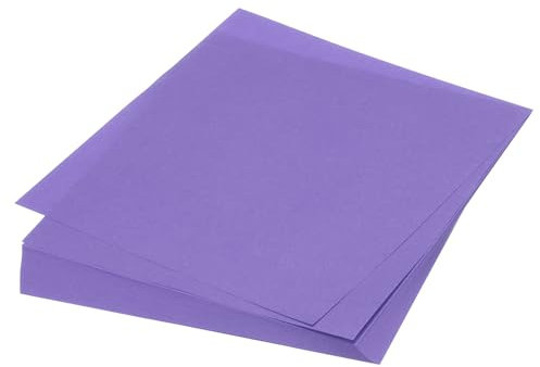 QUARKZMAN 75 Fogli Carta Origami Doppio Lato 6x6 Pollici (15x15cm) Foglio Quadrato per Progetti Artistici, Principianti, Decorazioni Regalo, Viola Scuro