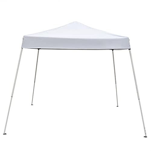 2,5 x 2,5 m tragbares, wasserdichtes Faltzelt für den Heimgebrauch, weiß, für Hochzeiten, Camping, Parken und andere Partys
