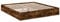 vidaXL Bettgestell, Bett mit Schubladen für Schlafzimmer, Bettrahmen mit Lattenrost, Schlafzimmerbett Doppelbett, Räuchereiche 200x200cm Holzwerkstoff