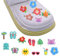 EIHI Schuh Charms,Anstecker für Kinder,PVC Shoe Charms Stecker Sticker,Charm für Kinder, Clogs, Armband Kleinkinder Mädchen und Jungen,Pins Schuhanstecker, 12 Stück