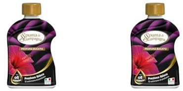 Spuma di Sciampagna Profuma Bucato Prezioso Ibisco 230 ml (Confezione da 2)
