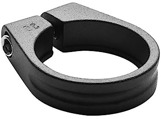 ZiYouao Sattelklemme Super Licht Fahrrad Sattelstütze Klemme Legierung Radfahren Sattel Sitz Post Schloss for 25,4 27,2 30,9 31,6 Mm Fahrrad Zubehör Sattelklemme(Black 34.9mm)