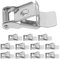 Clips De Resorte Para Downlight Clip De Retención De Luz Para Conjunto De Montaje De Panel Led Kit De Instalación Material De Sujeción Clips De Resorte De Alta Dureza 12 Piezas