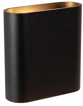 LUCIDE ATILA - Wall Light Indoor/Outdoor - LED Dim. - 2x5W 2700K - IP54 - Black