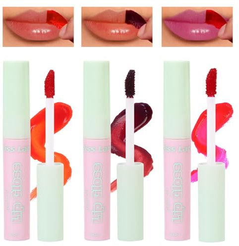Belligern Peel off Lip Stain 3 PCS Lip Tint Peel off Lip Stain Peel Peel off Lip Tint 3 Peelable Lip Glosses Highly Pigmented Lip Peelable-Transfer Proof Long Lasting Non-sticky Lipstick Set