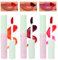 Belligern Peel off Lip Stain 3 PCS Lip Tint Peel off Lip Stain Peel Peel off Lip Tint 3 Peelable Lip Glosses Highly Pigmented Lip Peelable-Transfer Proof Long Lasting Non-sticky Lipstick Set