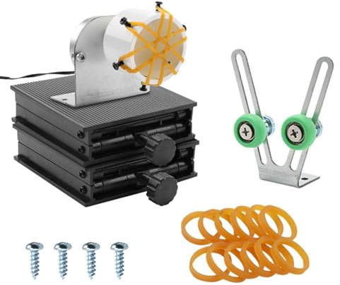 Angelrutenbaumaschine Angelrutenbaumaschine Professionelle Angelruten-Wickelmaschine Epoxid-Trockner Bausatz Tragbare effiziente multifunktionale Angelruten Bausatz