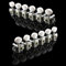 Mécaniques faciles à utiliser 12 cordes pour guitare 6L 6R