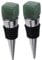Mikinona Pack Crystal Wine Bottle Stoppers Replacement Stopper Gemstone Topper for Glass Bottles Wedding Favor Decor
