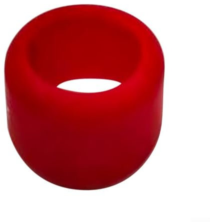 Springwillfly 1/4 Hex for Impact Driver Head Protection Boot Rubber Sleeve Cover for DeWalt Prevents Wear Tear 15x16mm Inner Diameter 13mm(red)