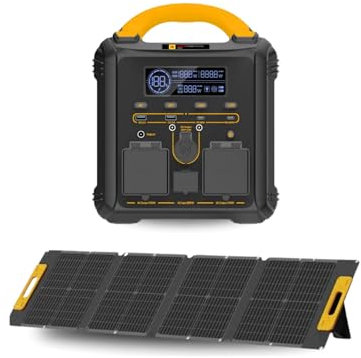 KODAK Kit Station Électrique Portable S600+ Panneau Solaire Portable 120W - Batterie 551Wh - Étanche IP65 - Générateur Solaire Compact - Multiports USB& AC - Idéal pour Camping, Voyages, Urgences