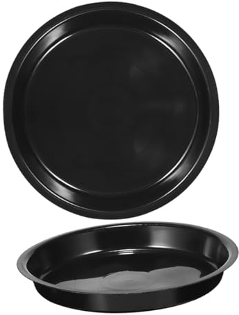 AKOOSY 2 Stück Pflanzuntersetzer Rund Aus Robustem Kunststoff 32cm Pflanzschale Für Blumentöpfe Wasserschale Für Zimmerpflanzen Zur Wasseraufnahme Und Schutz Von Balkon Fensterbank