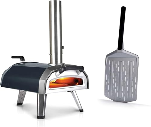 Ooni Karu 2 Pizza Oven and Peel Bundle - Includes Ooni 12 Perforated Pizza Peel
