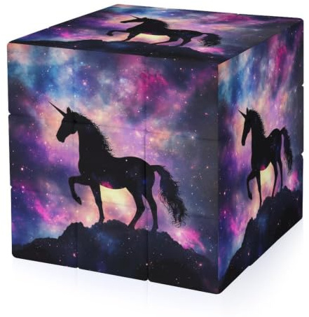 G-alaxy Pferd Lustige 3D Puzzles Speed Cube für Erwachsene